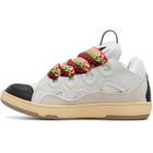Lanvin White Curb Sneakers