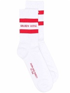 GOLDEN GOOSE - Cotton Logo Socks