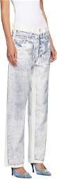 Diesel White 2001 D-Macro Jeans