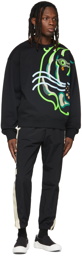 Kenzo Black Tiger Oversized Sweatshirt