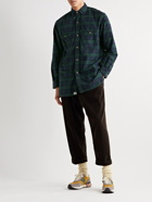 OrSlow - Checked Cotton-Flannel Shirt - Green