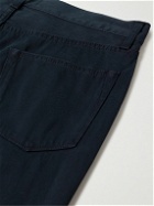 Sid Mashburn - Straight-Leg Slim-Fit Cotton-Blend Corduroy Trousers - Blue