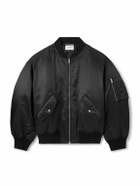 SAINT LAURENT - Recycled-Shell Bomber Jacket - Black