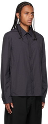 Moncler Black Nylon Shirt