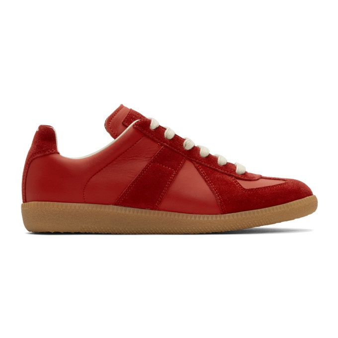 Maison Margiela Red Replica Sneakers Maison