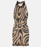 Pucci Marmo ruffled minidress