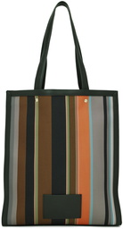 Paul Smith Multicolor Stripe Tote