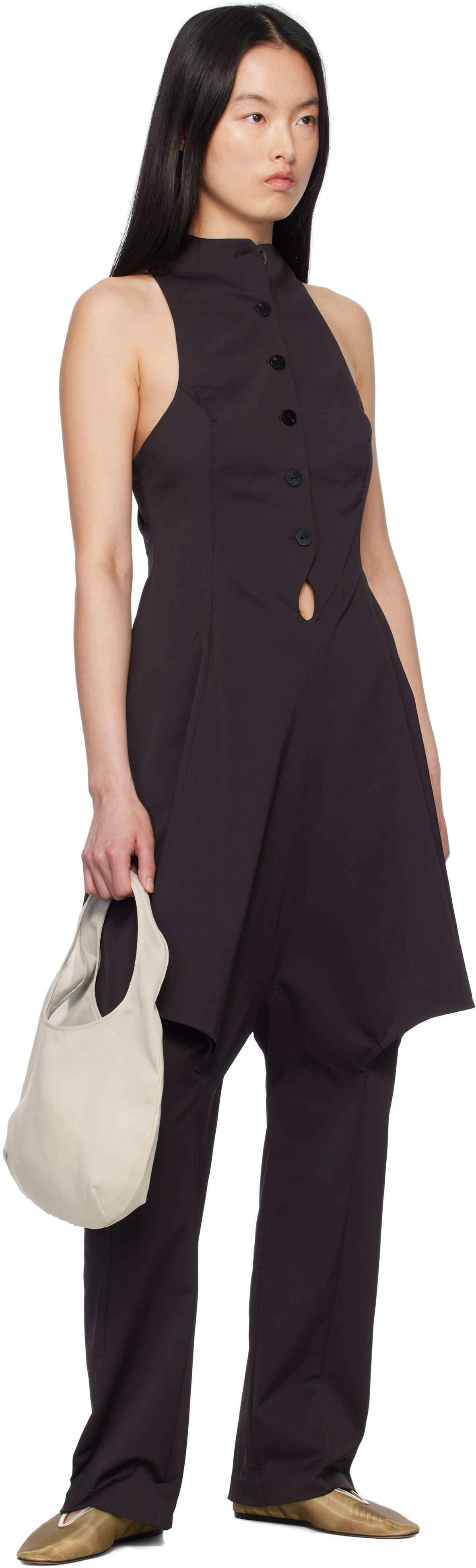 J.Kim Black Lazzat Jumpsuit