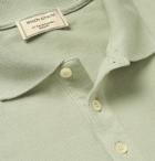 Maison Kitsuné - Cotton-Piqué Polo Shirt - Green