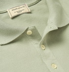 Maison Kitsuné - Cotton-Piqué Polo Shirt - Green