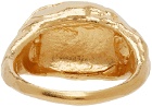 Alighieri Gold 'The Capricorn' Signet Ring