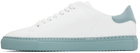 Axel Arigato White & Blue Clean 90 Sneakers