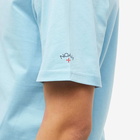 Barbour x NOAH Duck T-Shirt in Sky Blue