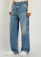 Cherry Los Angeles Carpenter Relaxed Straight-leg Jeans Blue
