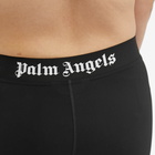 Palm Angels Women's Logo Sport Leggings in Black