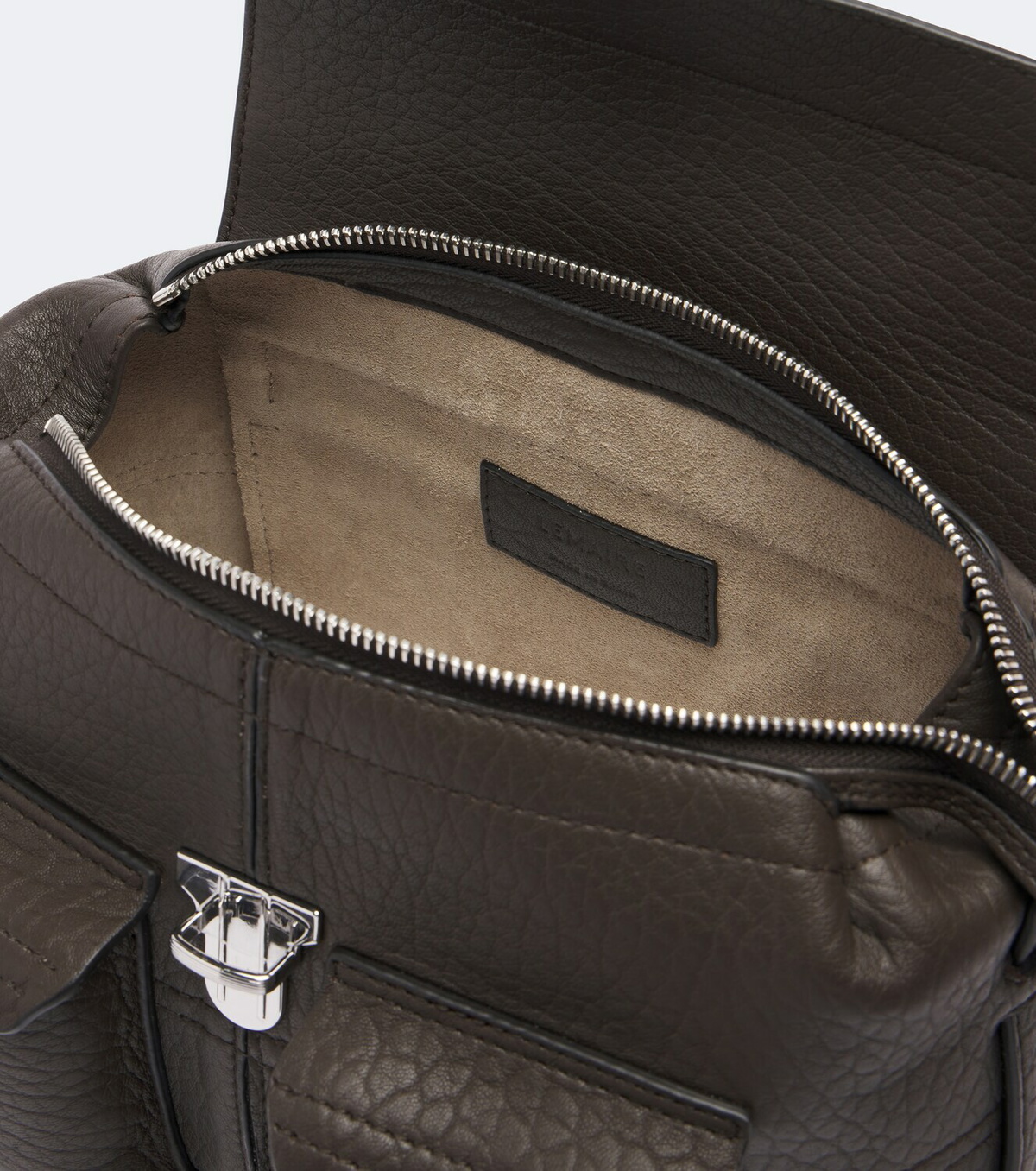 Lemaire Gear Mini leather shoulder bag
