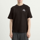 Karma8a Men's Rive Gaufre T-Shirt in Brown