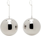 SIMONMILLER Silver Disco Drop Earrings