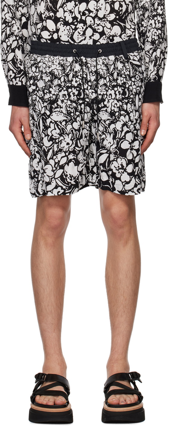Pahi Shorts in Black Floral