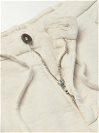 Thom Sweeney - Stretch Linen and Cotton-Blend Shorts - Neutrals