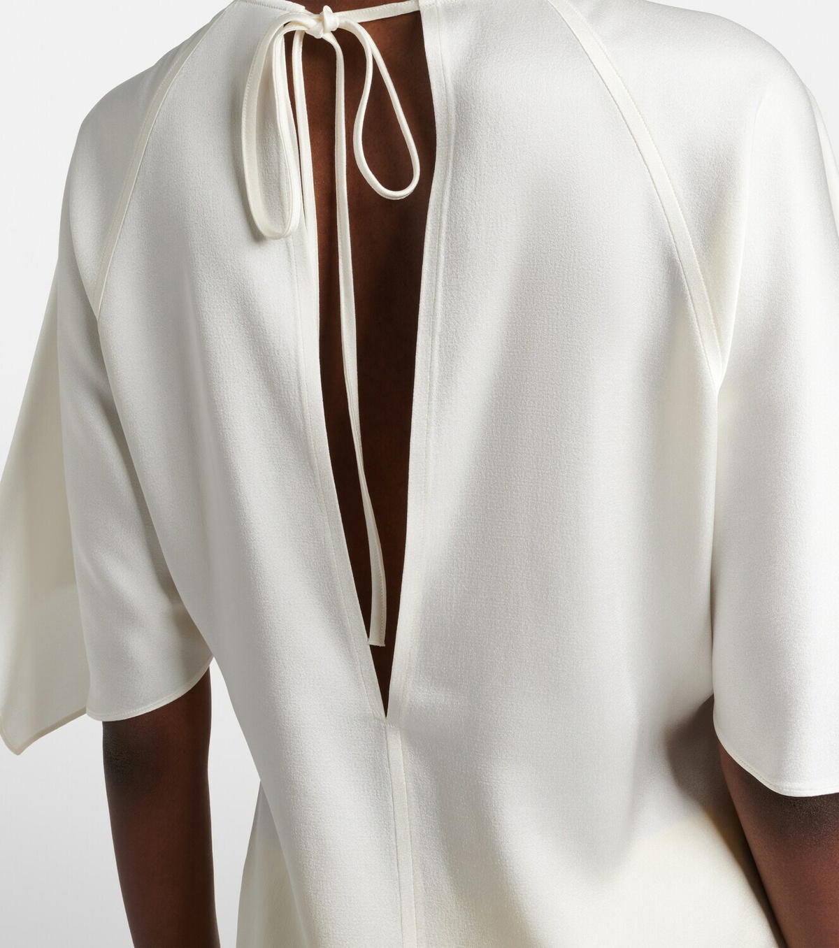 Stella McCartney Open-back satin top