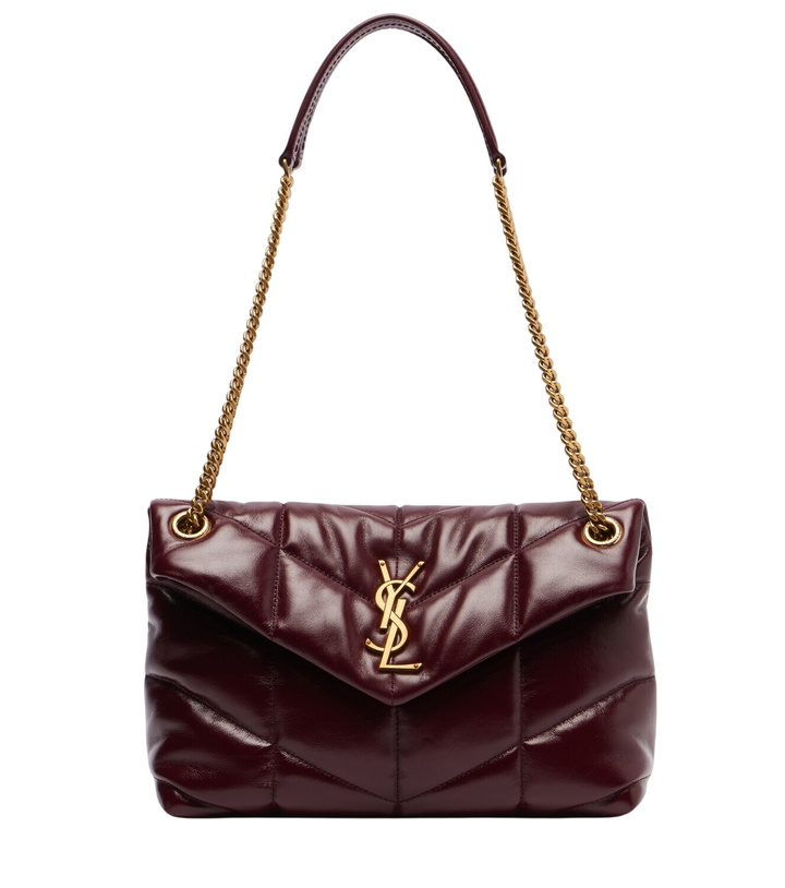 Photo: Saint Laurent Puffer Small leather shoulder bag