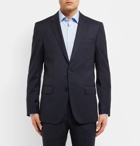 Hugo Boss - Blue Hayes Slim-Fit Super 120s Virgin Wool Suit Jacket - Men - Navy