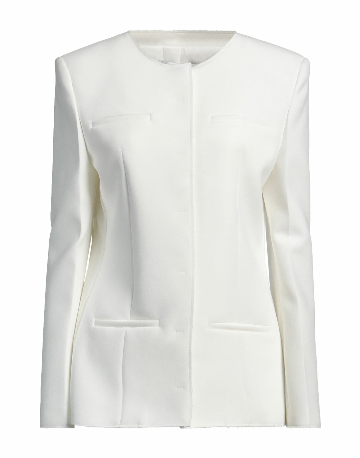 Msgm Womens Blazer in White