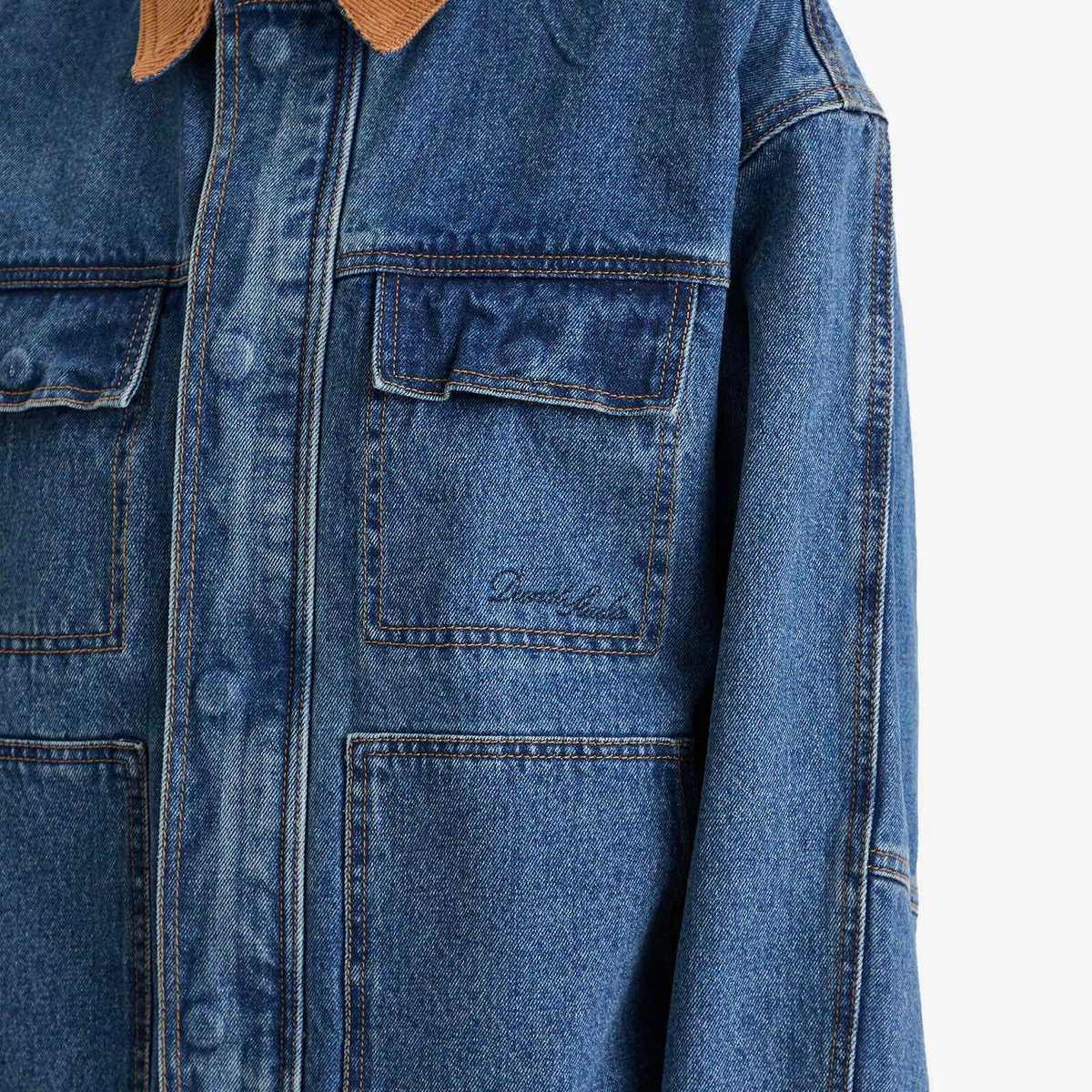 Dunst ♥ for WOMEN UNISEX VINTAGE WORK DENIM JACKET DUNST Women's Unisex Vintage Denim Work Jacket in Classic