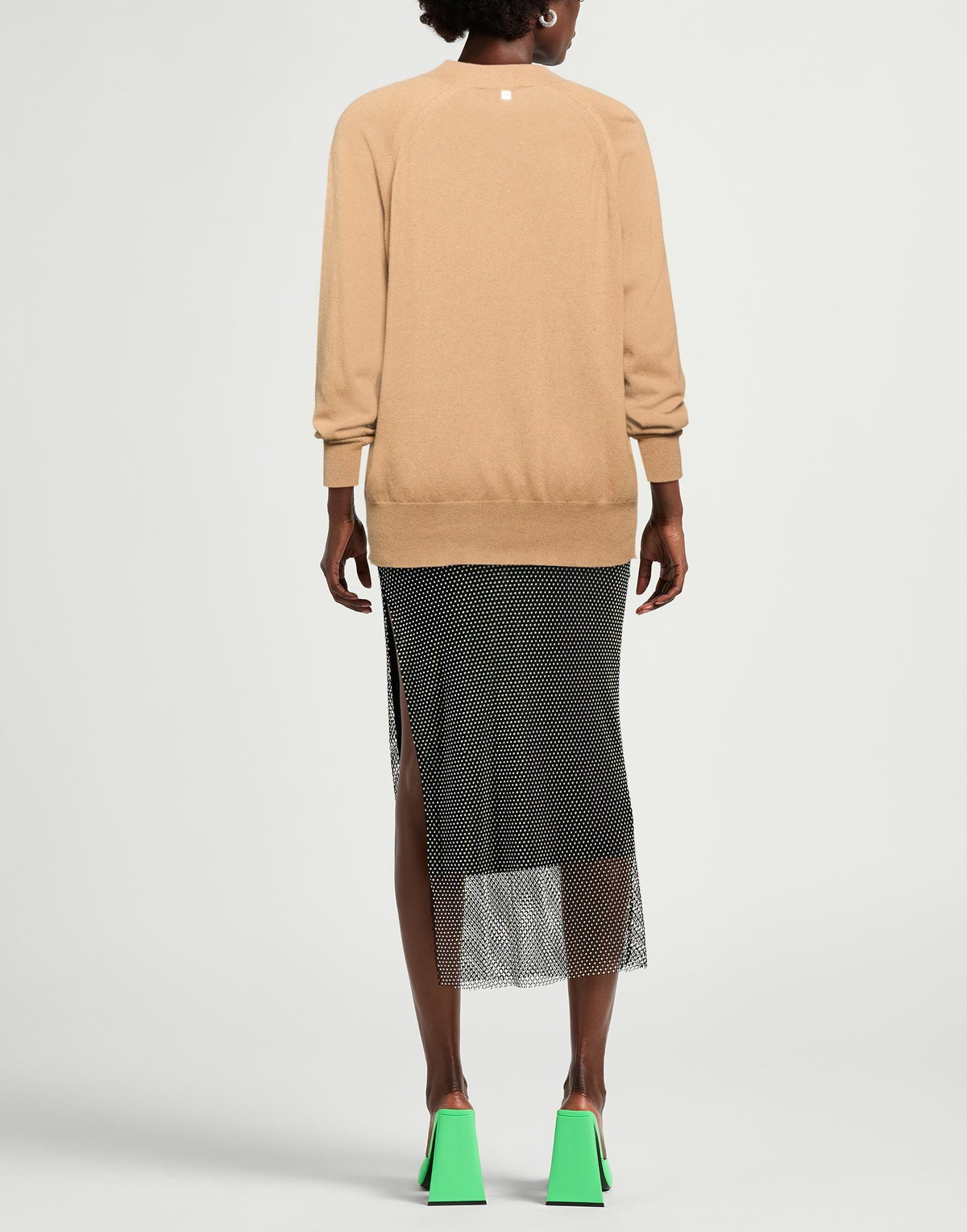Manila Grace Womens Sweater Camel