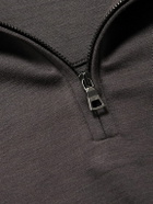 Orlebar Brown - Isar Merino Wool-Jersey Half-Zip Sweatshirt - Brown