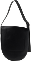 Jil Sander Black Embossed Shoulder Bag