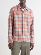 SECOND / LAYER - Checked Cotton-Flannel Shirt - Red