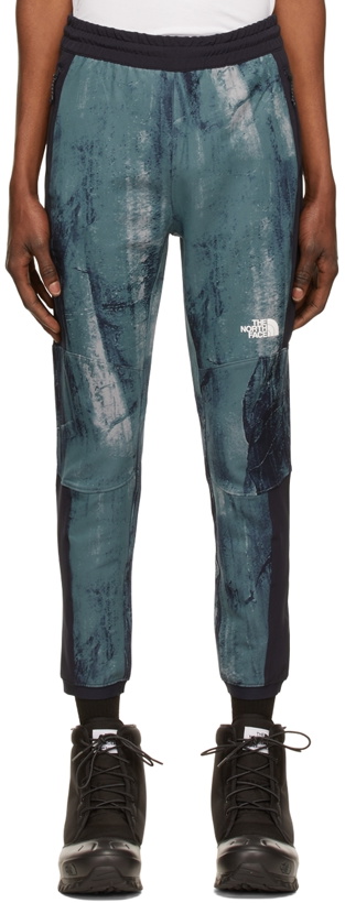 Photo: The North Face Blue Polyester Lounge Pants