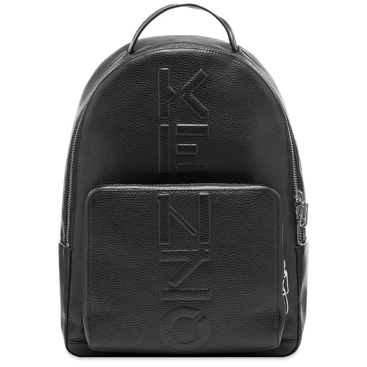 Photo: Kenzo Leather Logo Backpack