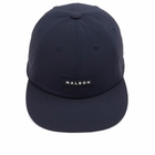Malbon Men's Block Nylon Packable Cap in Navy 