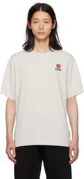 Kenzo Gray Kenzo Paris Boke Flower T-Shirt