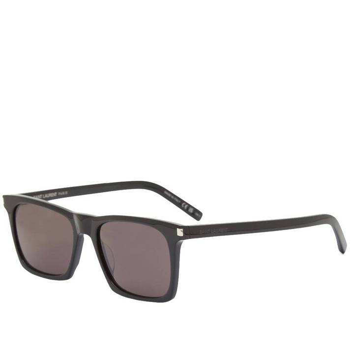 Photo: Saint Laurent Sunglasses Men's Saint Laurent SL 559 Sunglasses in Black/Black