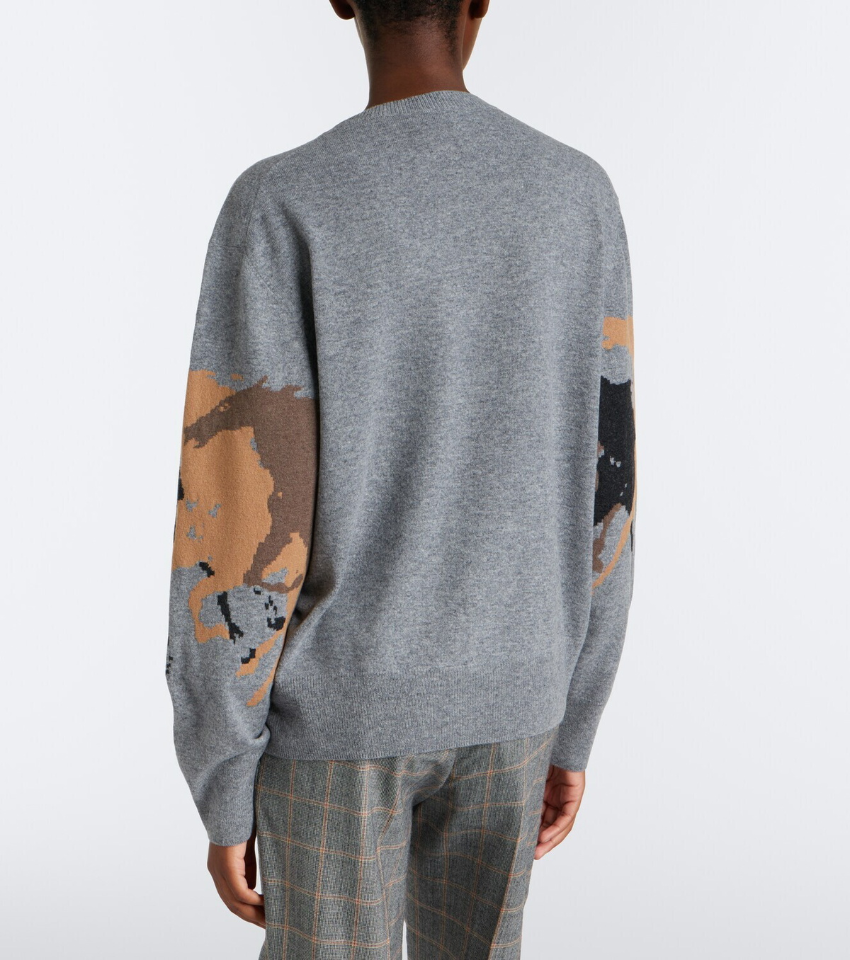 Stella McCartney Intarsia virgin wool sweater