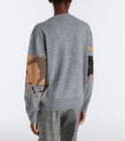 Stella McCartney Intarsia virgin wool sweater