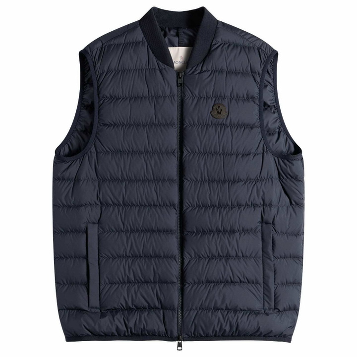 Photo: Moncler Men's Froissel Vest in Navy