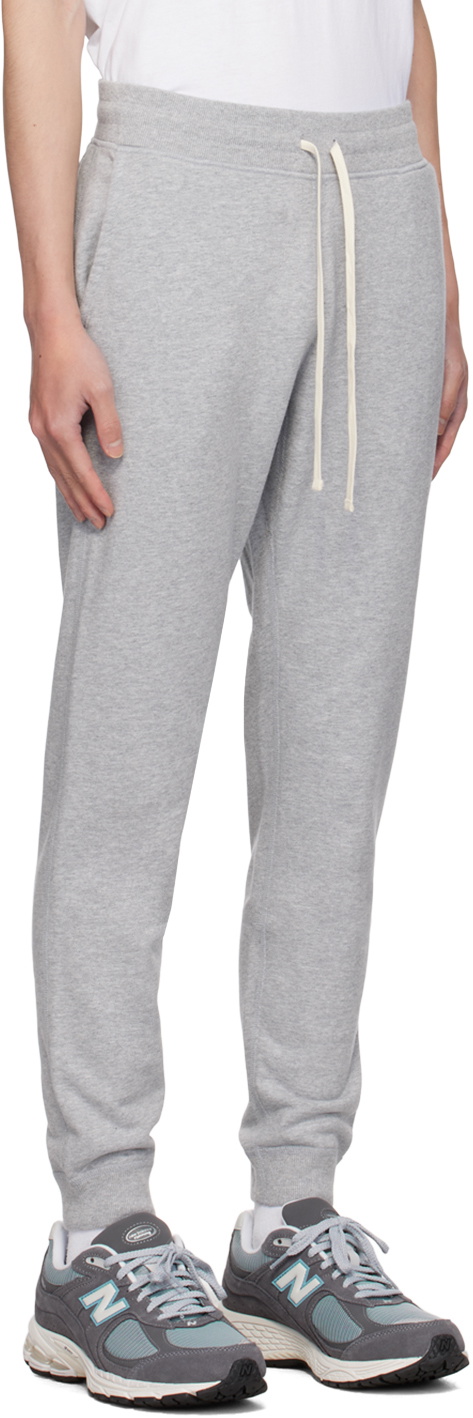 Reigning Champ Gray Midweight Slim Sweatpants