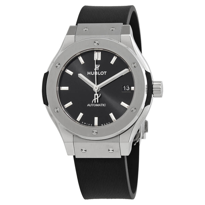 Photo: Hublot Classic Fusion Automatic Black Dial Watch 565.NX.1470.RX