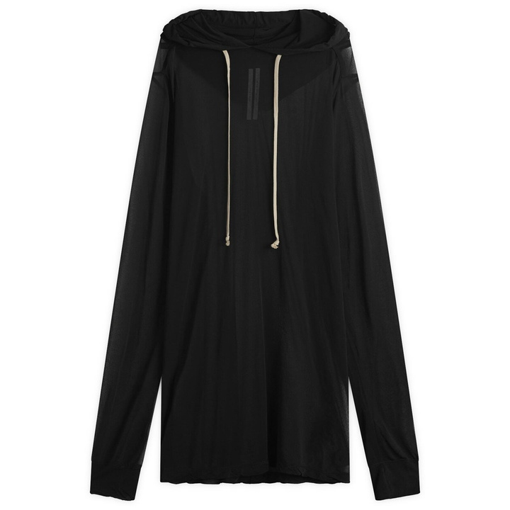 Photo: Rick Owens Men's Crepe Hoodie in Black