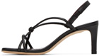 Staud Black Nicolette Heeled Sandals