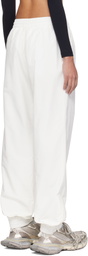 Balenciaga White Tracksuit Lounge Pants