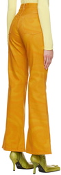 AVAVAV Yellow Flared Mom Jeans