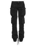 The Attico Womens Jeans in Black