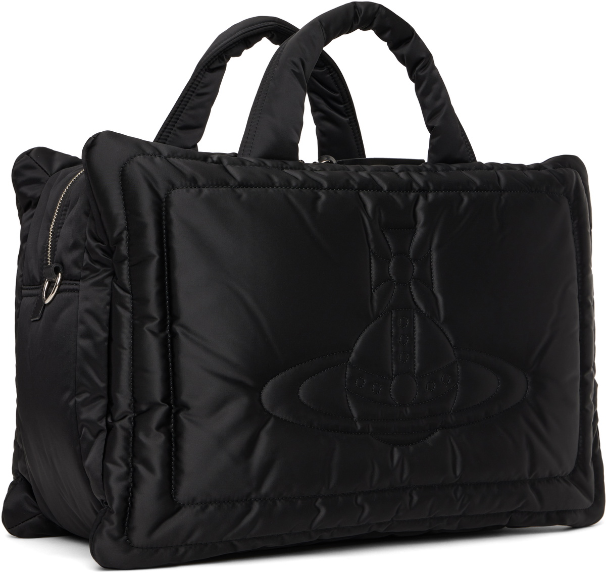 Vivienne Westwood Black Large Anne Square Tote Vivienne Westwood Vivienne Westwood Black Large Anne Square Tote Vivienne Westwood