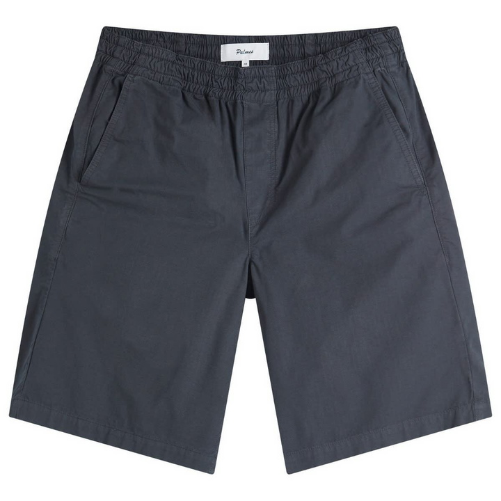 Photo: Palmes Men's Cotton Ripstop Shorts in Charcoal